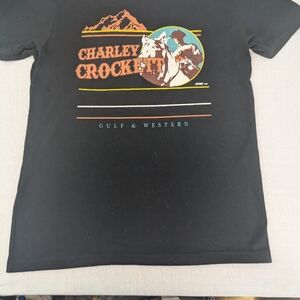 Charley Crockett  Gulf & Western Black Concert Tee Size Small